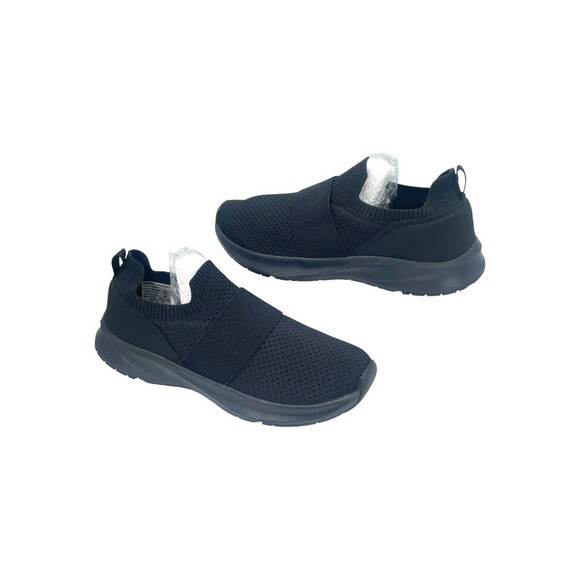 Unbranded Shoes - women's Black Mesh Slip-On Casual Shoes Lightweight Comfort Breathable Size 9
